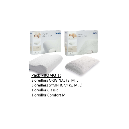 Pack Lancement 1 : Oreillers Original + Symphony